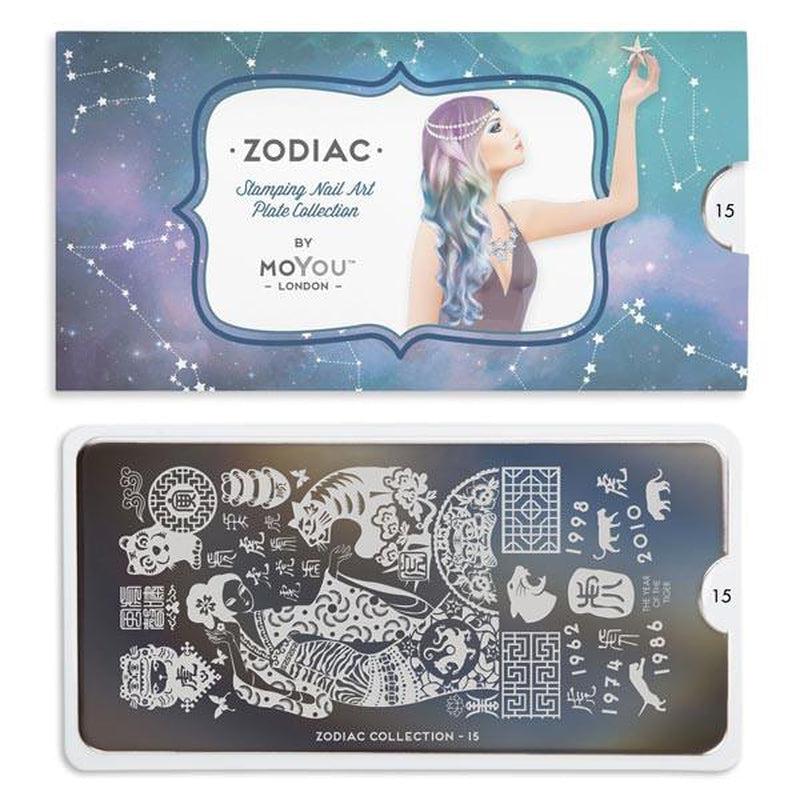 Stamping plate Zodiak #15