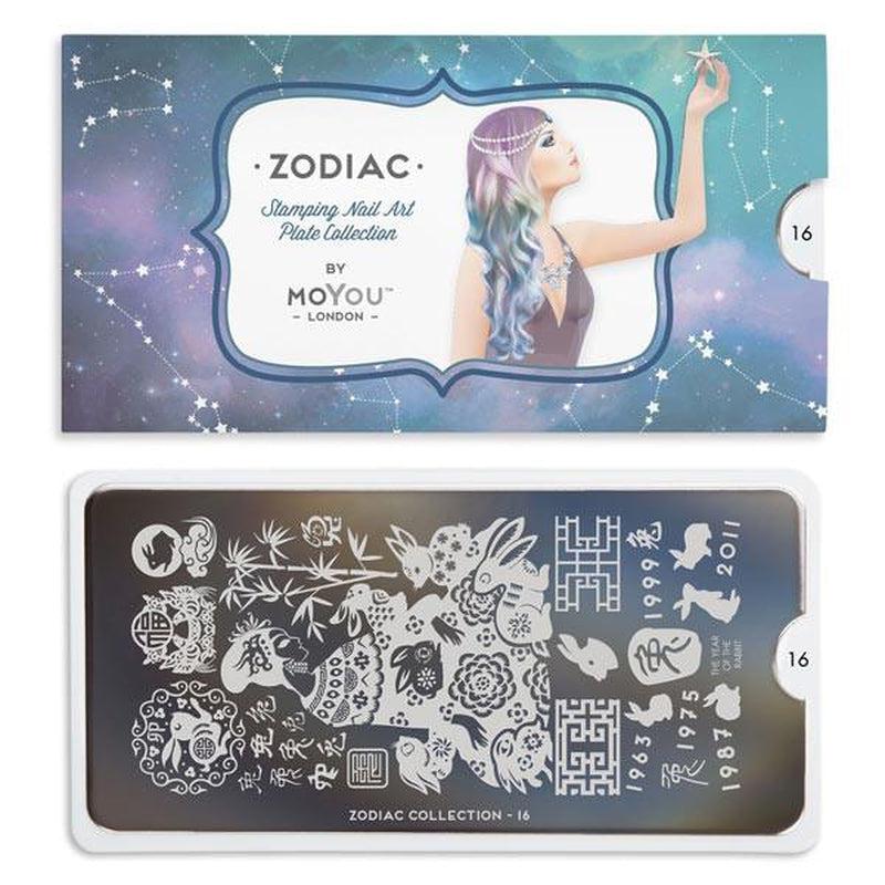 Stamping plate Zodiak #16