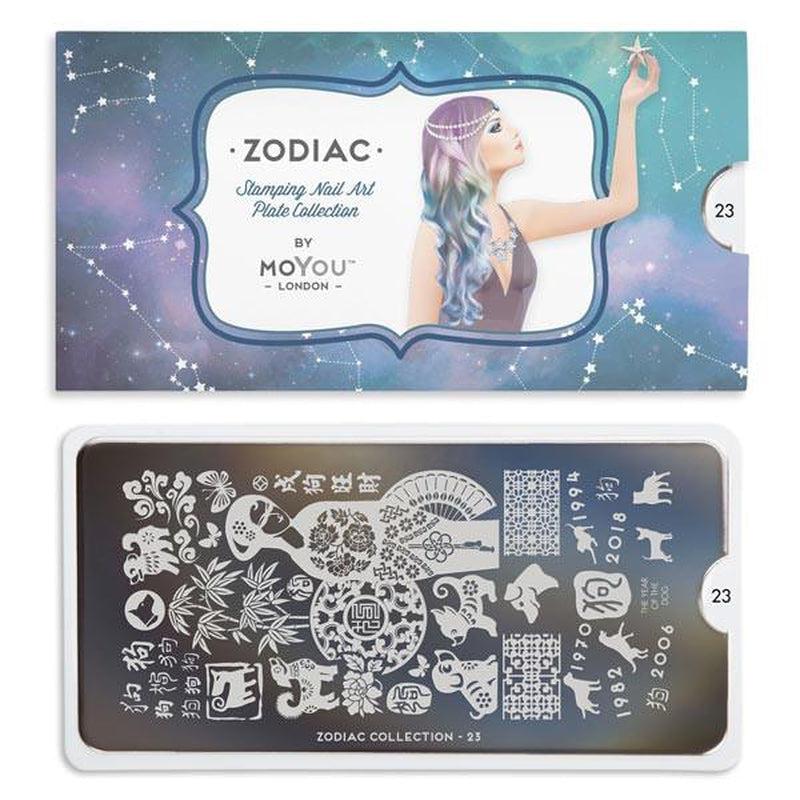 Stamping plate Zodiak #23