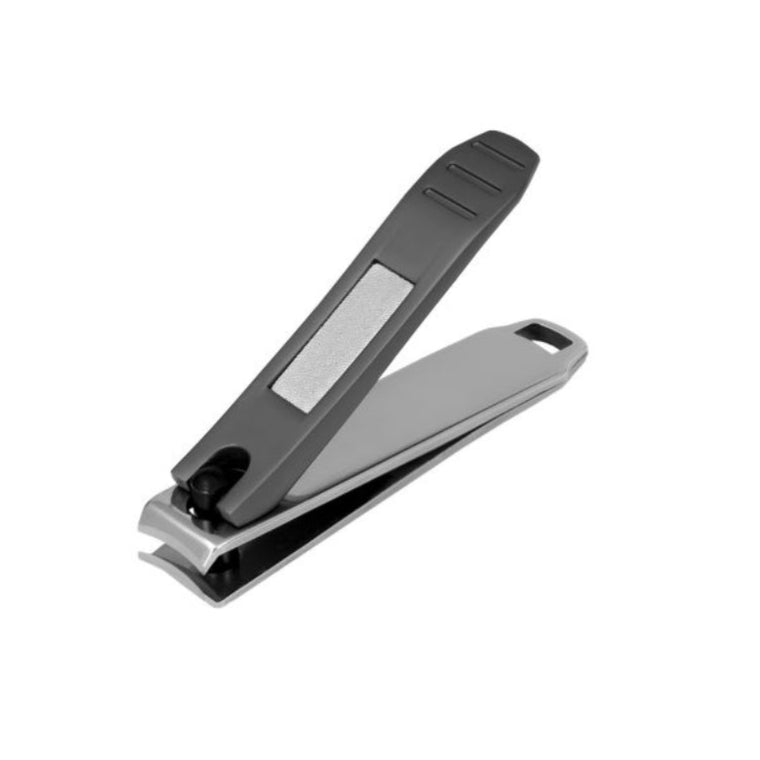 Nail clipper with matte handle and nail file (small)