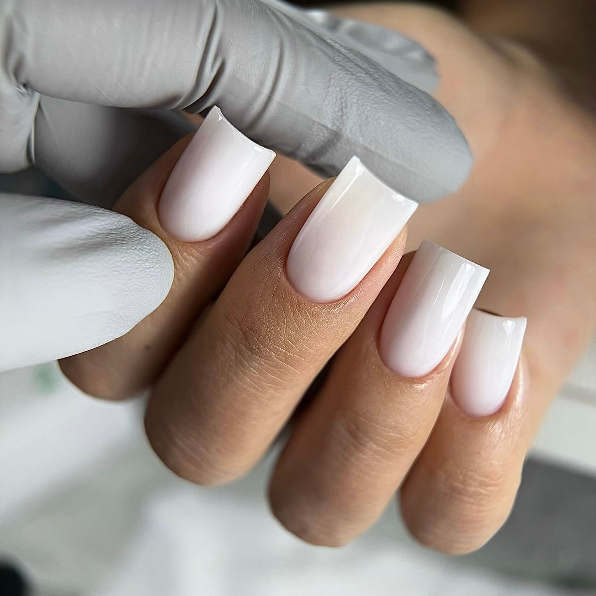 Profi Nails Milk Hard Gel for professional nail extensions and overlays