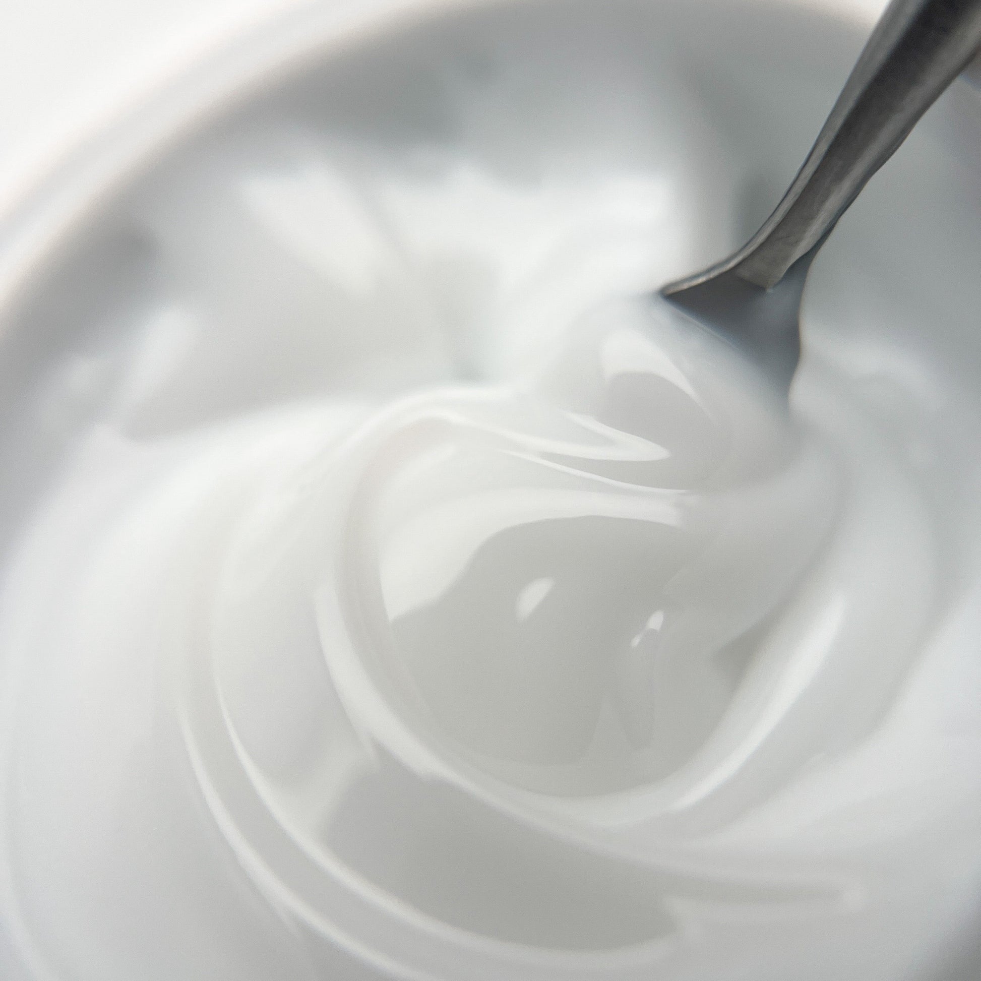 Milky hard gel for salon nail strengthening services