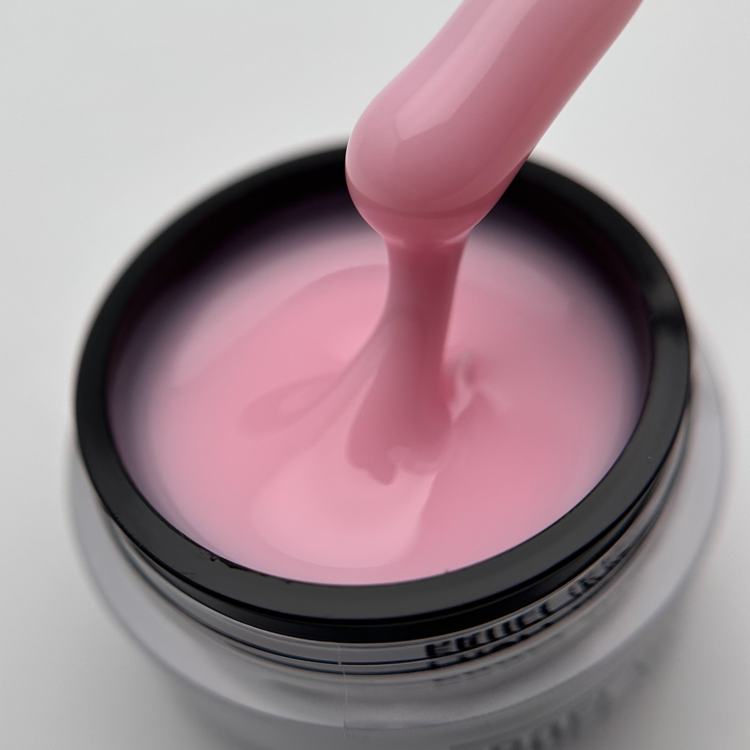 Pink Charm UV LED builder gel for soft pink structured manicures