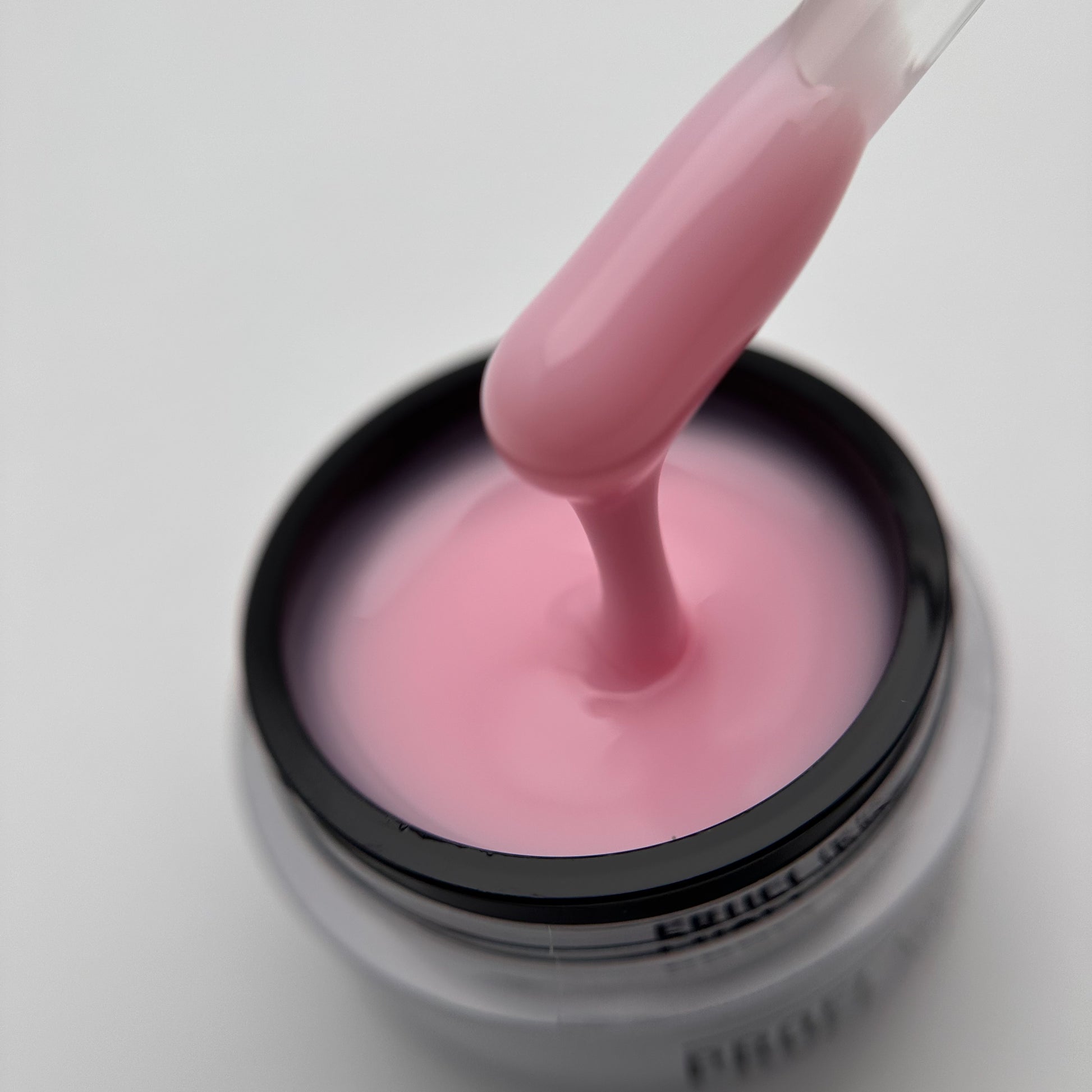 Professional Pink Charm hard gel for natural-looking nail overlays