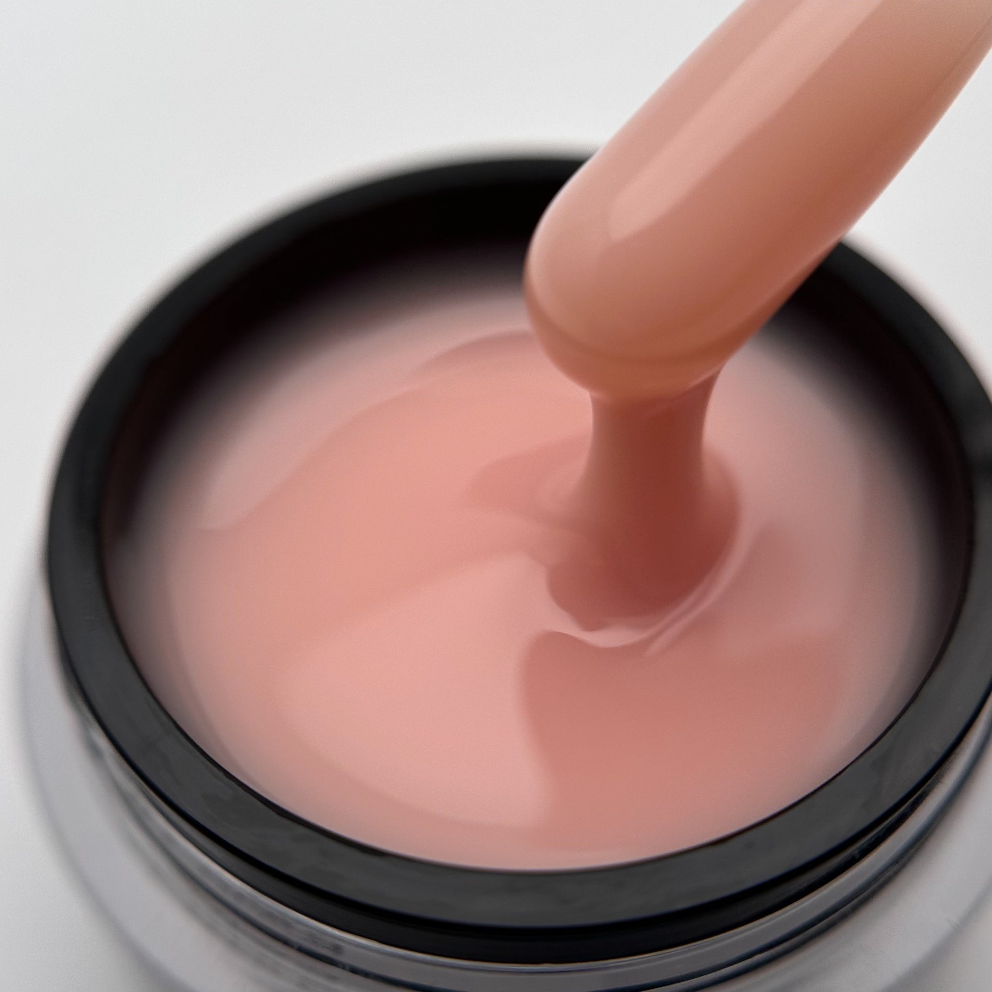 Professional Pretty Veil hard gel for natural-looking nail overlays