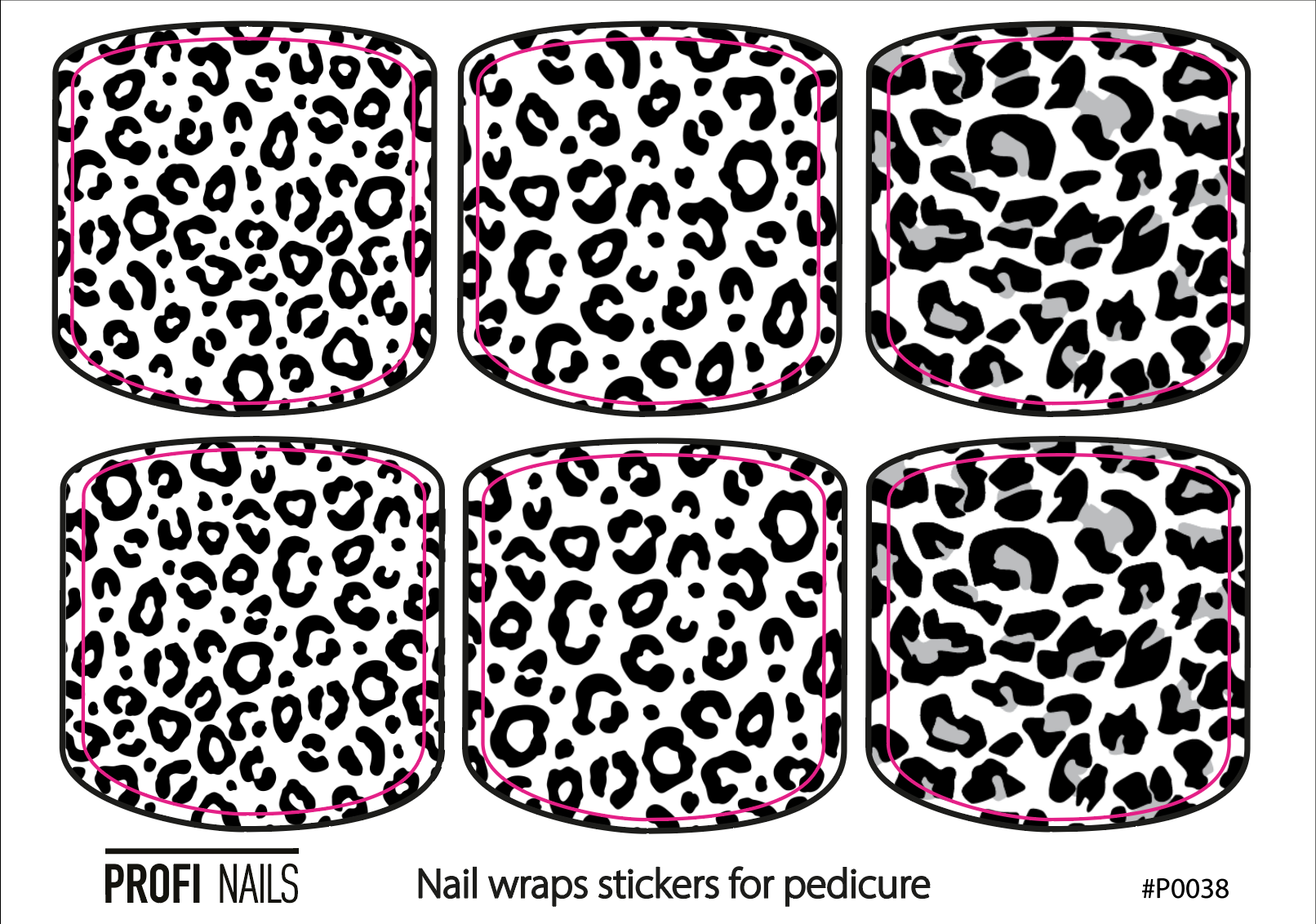 #0038 - Nail Wraps Podo Mini
