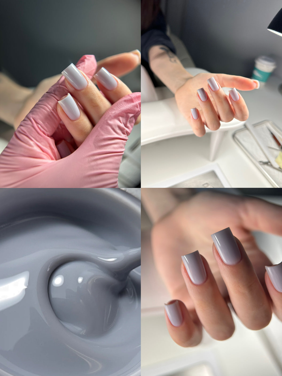 Medium-viscosity Shadow hard gel for nail strengthening