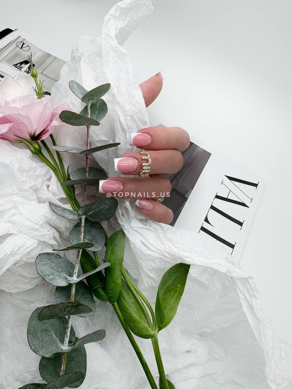 Professional Silky Apricot hard gel for natural-looking nail overlays