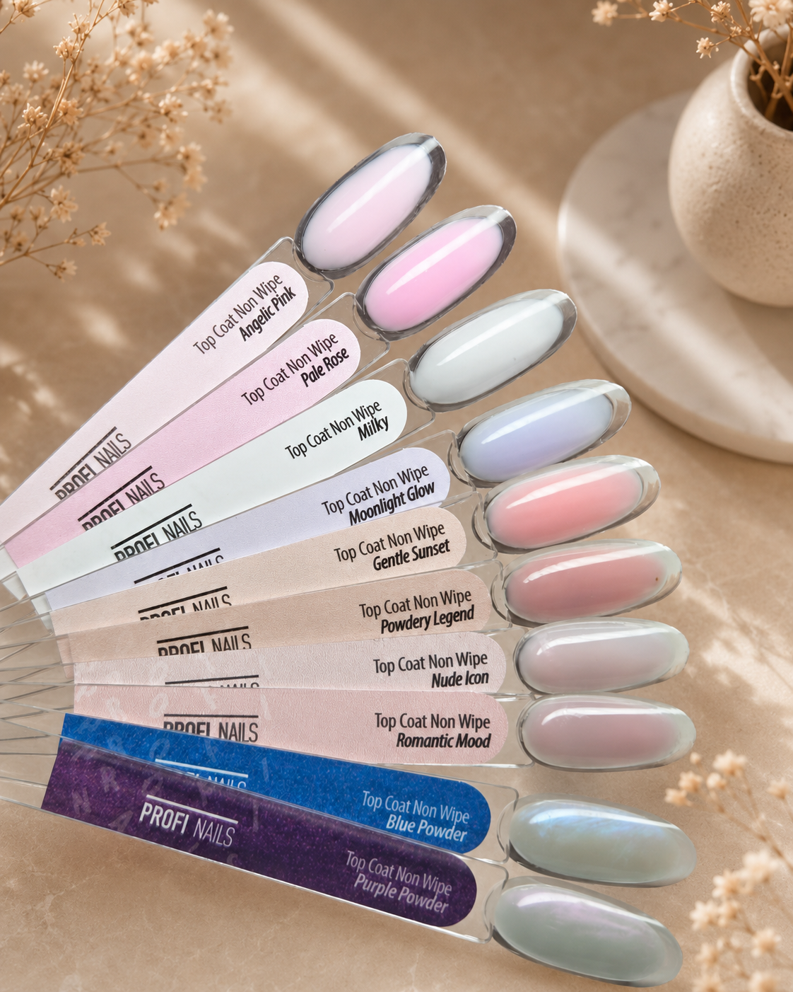Profi Nails Color Top #2 Beauty Box Top Coat Non Wipe swatches