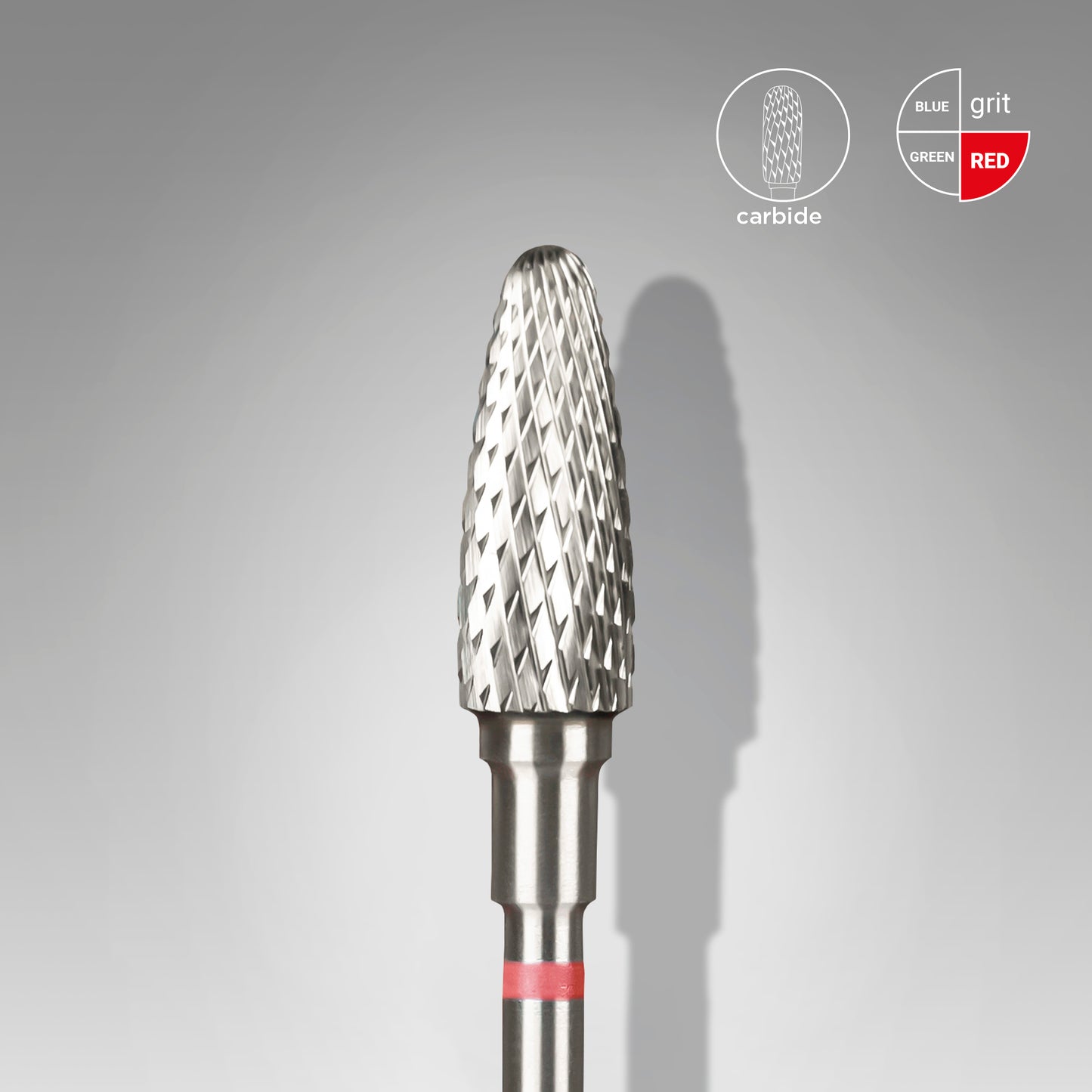 Carbide Nail Drill Bit Red Corn