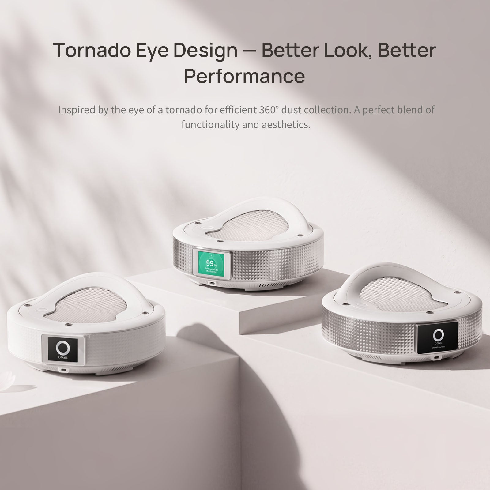 ONAIL Tornado No.1 professional nail dust collector detail