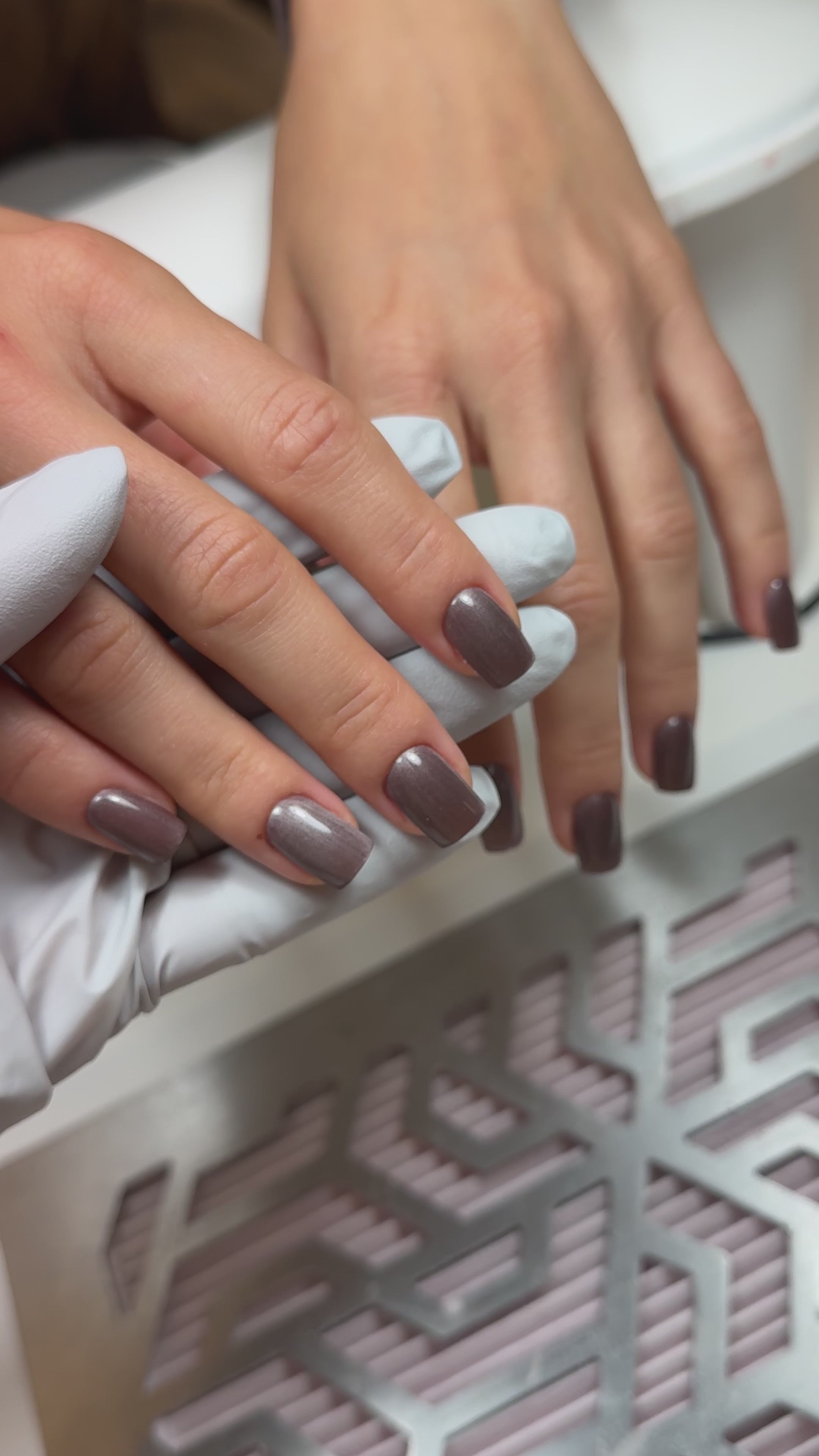 Load video: Wood Smoke - Gel Polish Korean Cat Eye