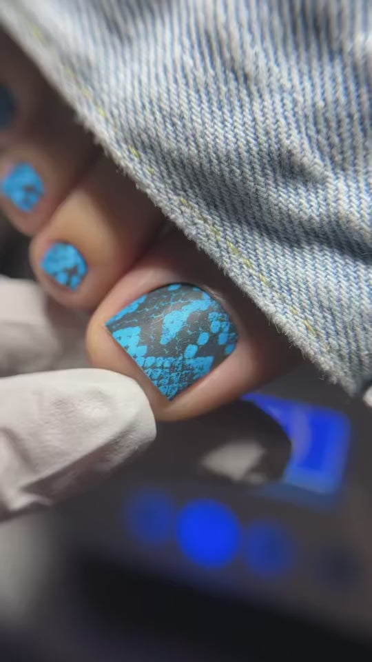 Load video: Nail Wraps Podo Full #0042