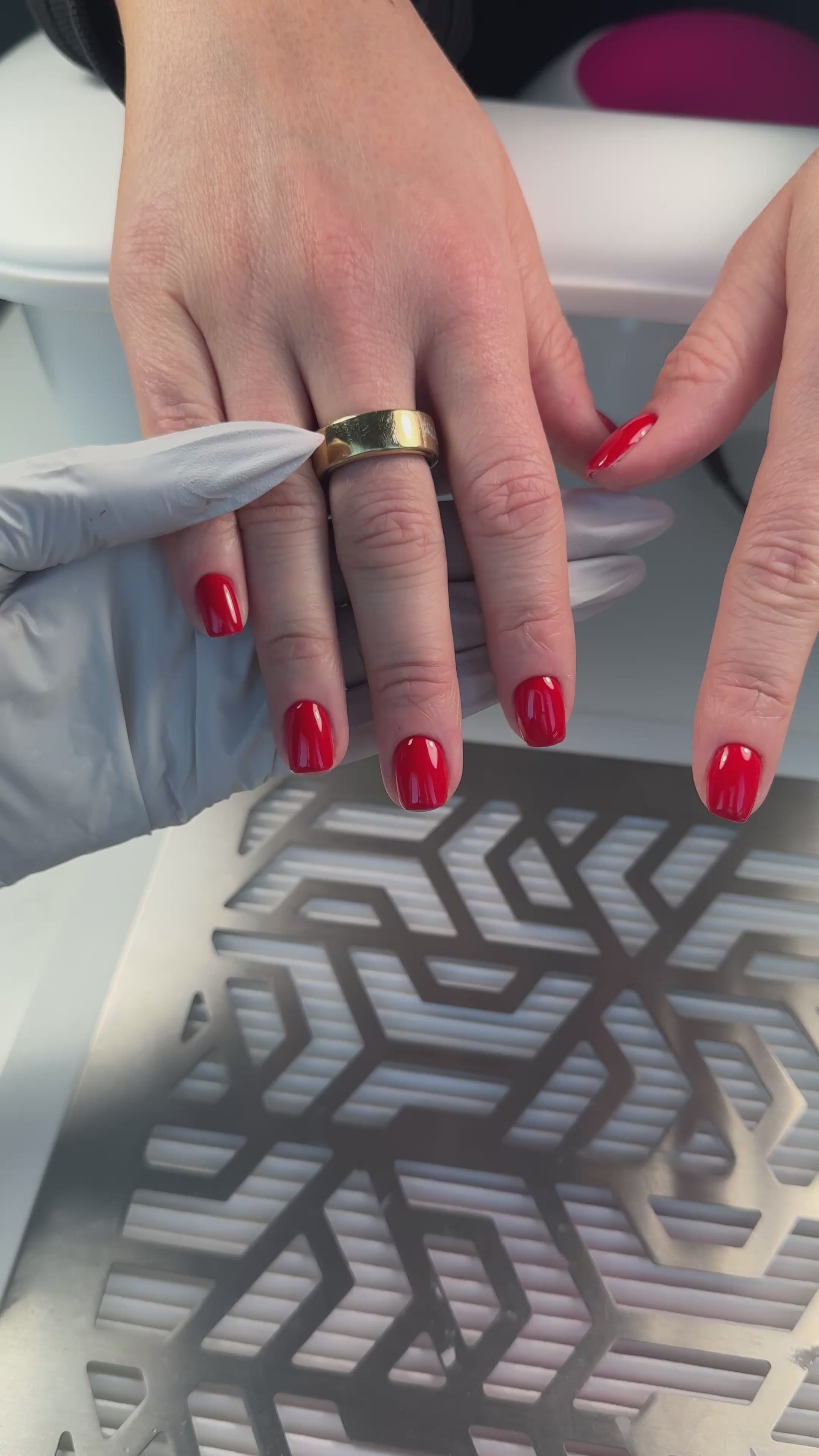 Load video: Gel Polish - Sexy Red