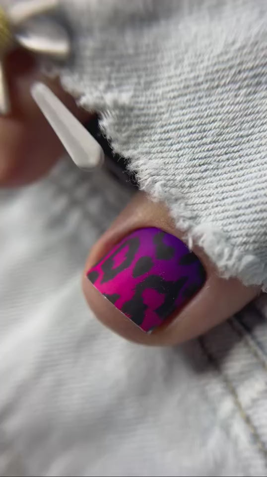 Load video: Nail Wraps Podo Mini #0007