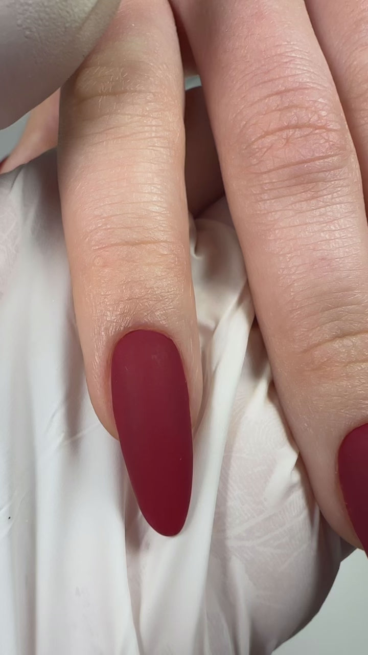 Load video: Matte Top Coat Velvet