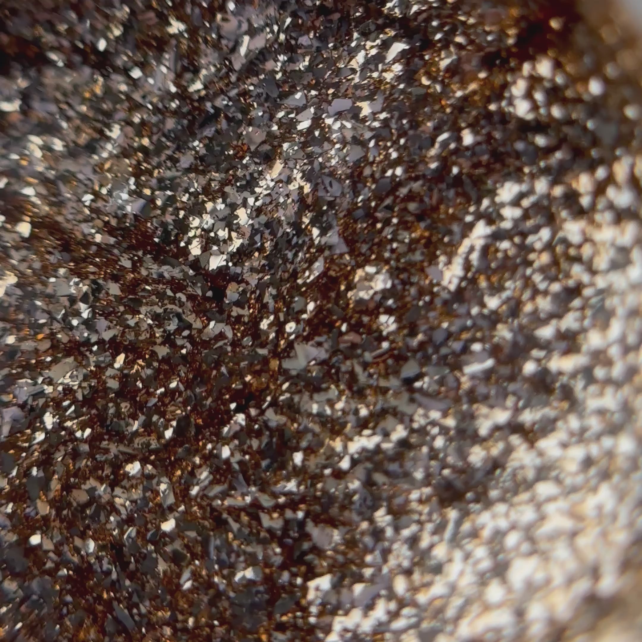 Load video: Liquid Foil Light Bronze Shine