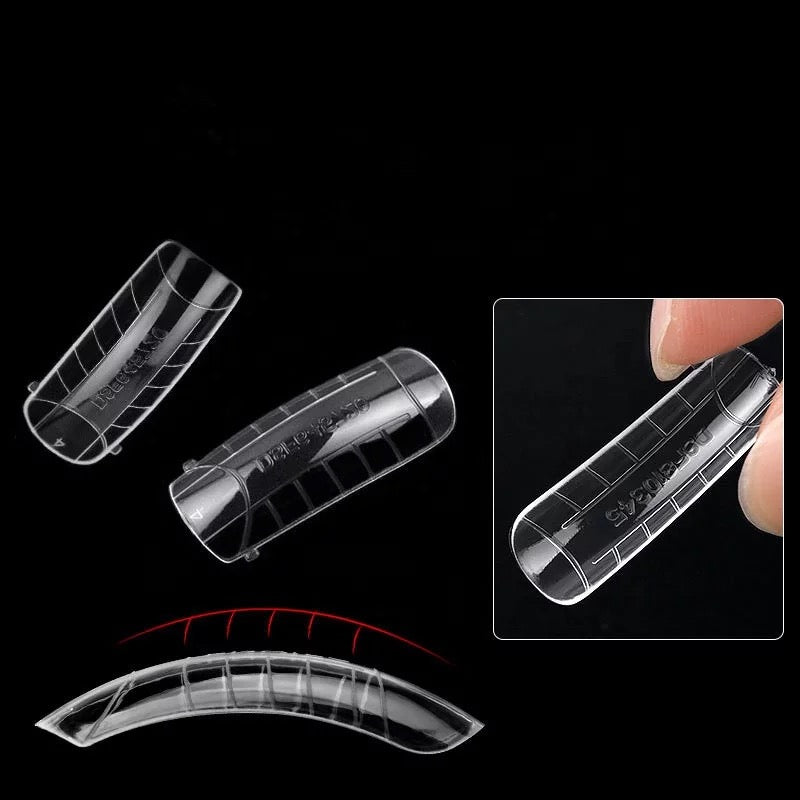 Plastic forms for nail extension
