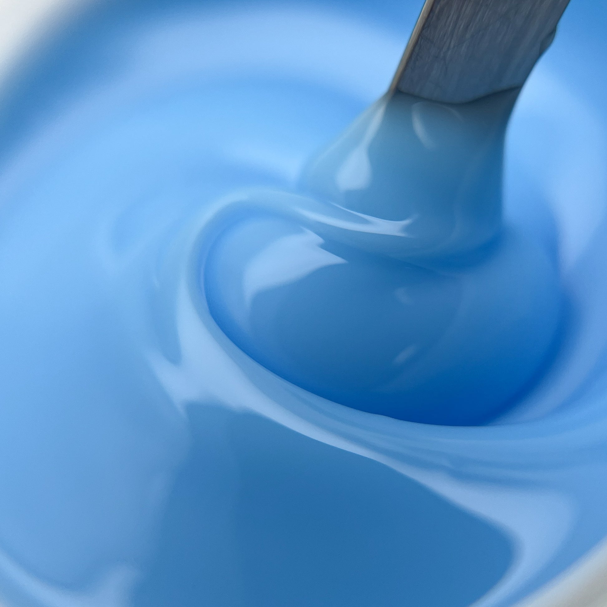 Ocean UV LED builder gel for blue structured manicures