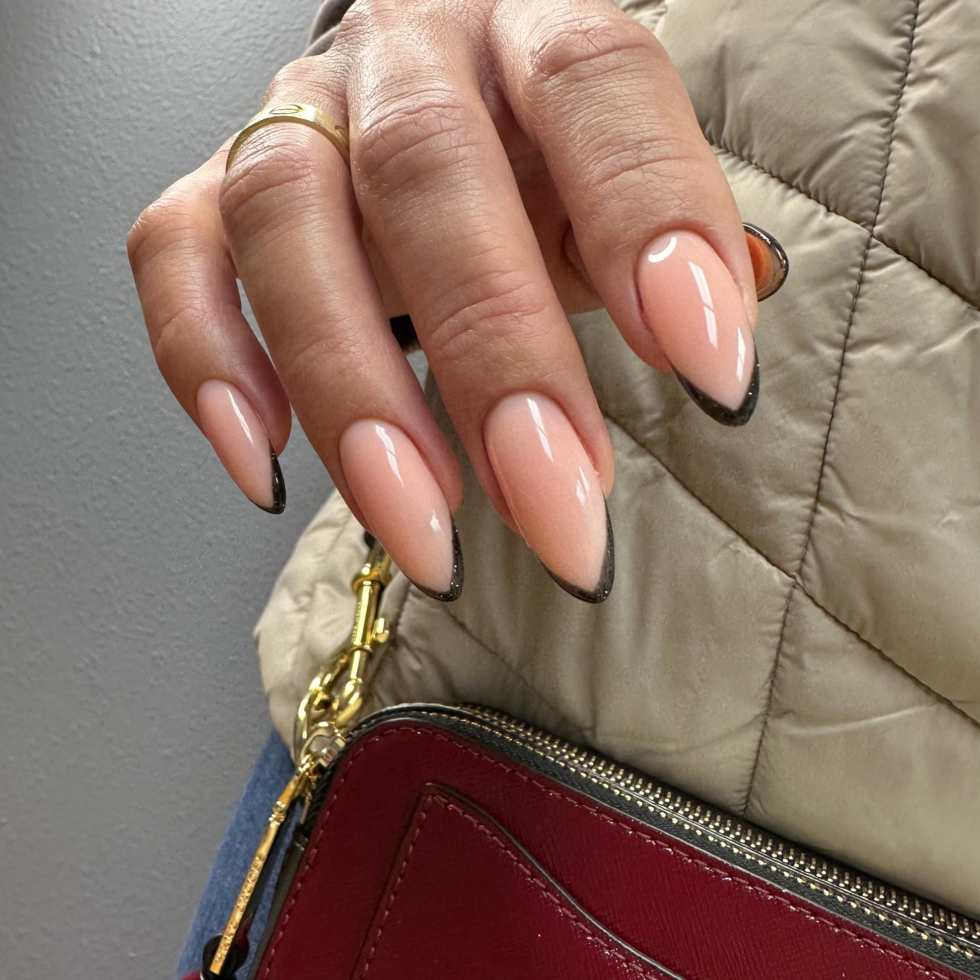 Profi Nails Peach Hard Gel for warm nude nail enhancements