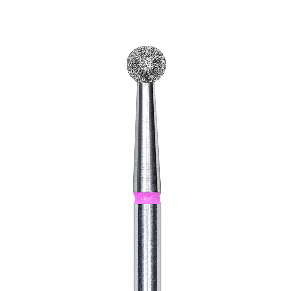 Diamond Nail Bit Ball, Red 3.5 mm