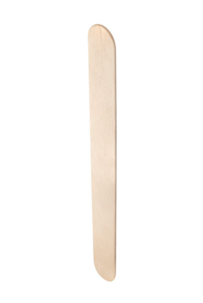 Disposable wooden nail file, straight (base) EXPERT
